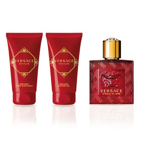 versace eros 50ml gift set|versace eros flame gift set.